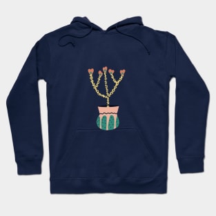 Spotted plant in a pot Hoodie